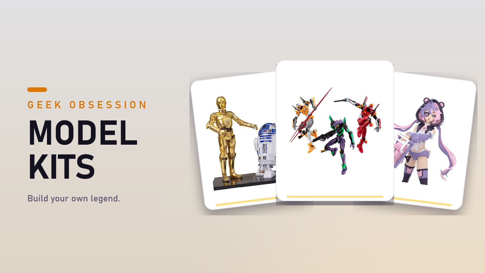Model Kits — Star Wars, Evangelion and more at Geek Obsession