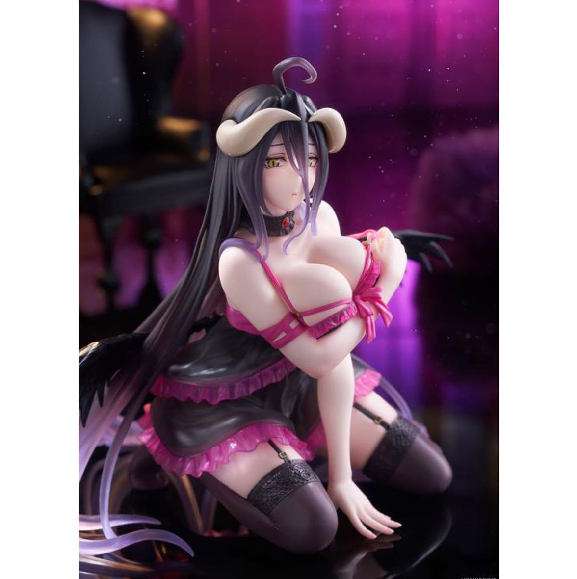 ***PRE ORDER***    Overlord Albedo Negligee Version Desktop Cute Statue