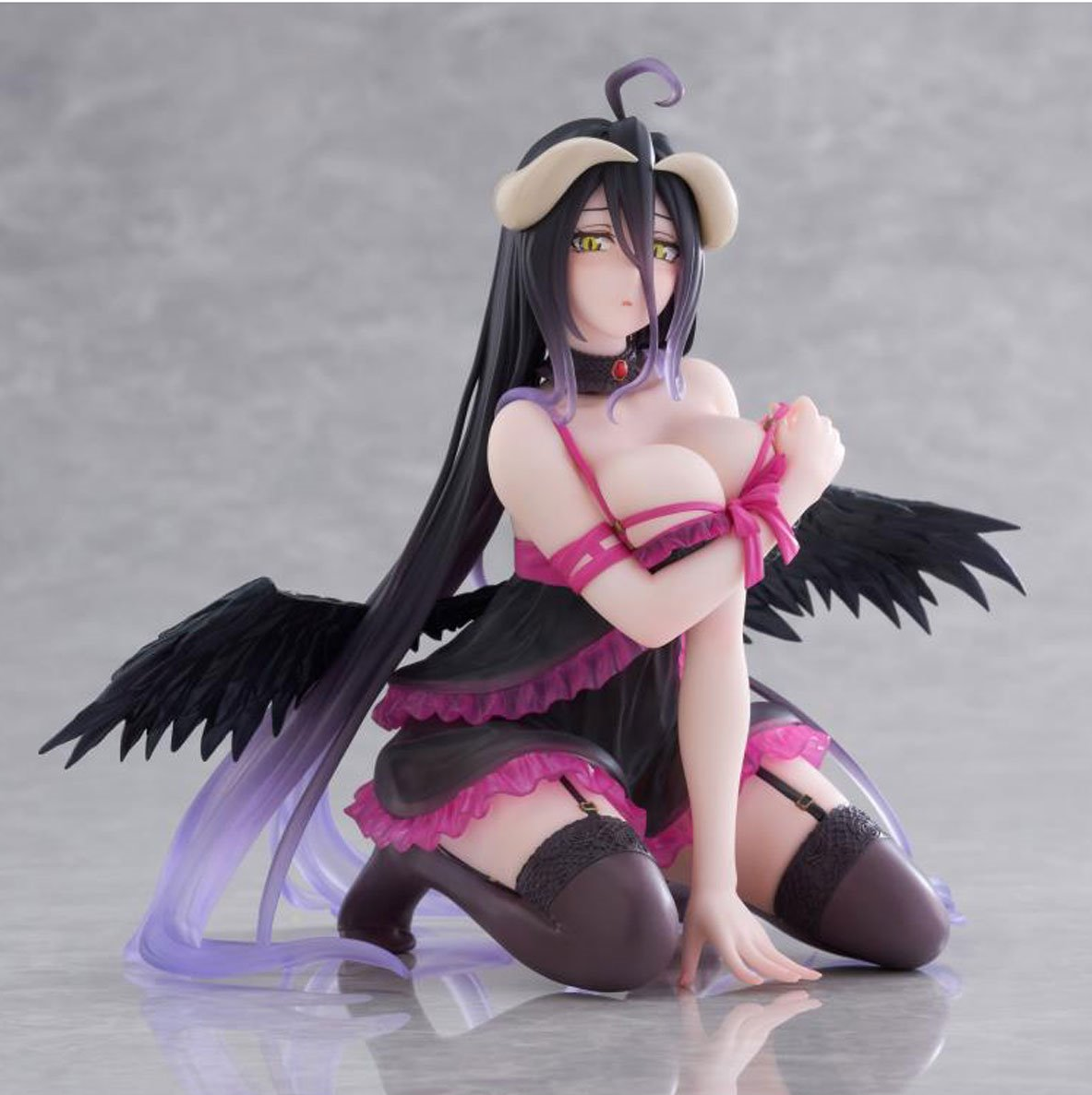 ***PRE ORDER***    Overlord Albedo Negligee Version Desktop Cute Statue