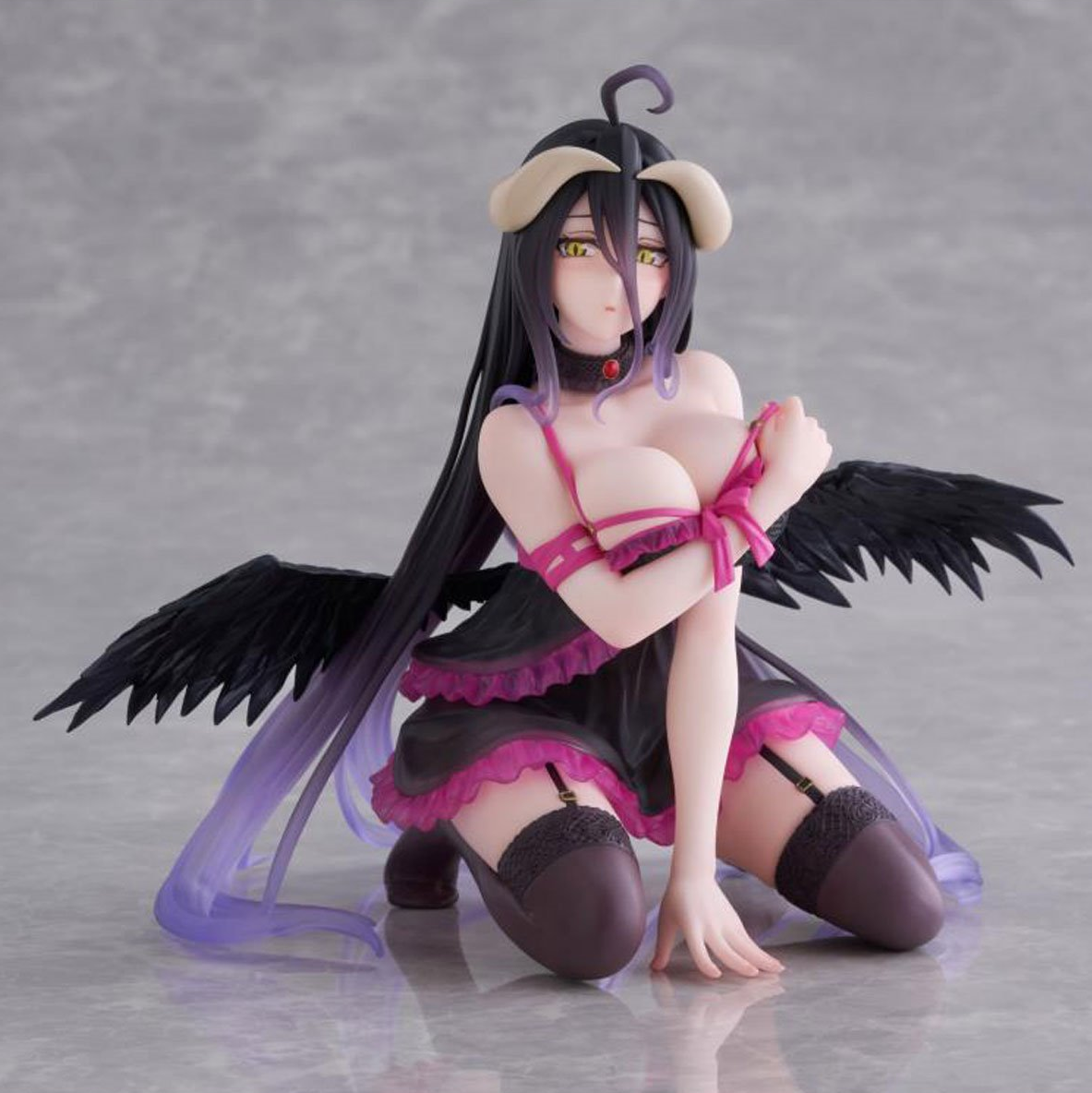 ***PRE ORDER***    Overlord Albedo Negligee Version Desktop Cute Statue