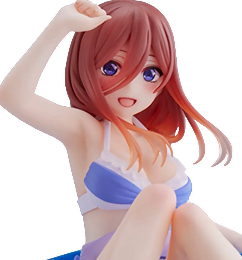 The Quintessential Quintuplets Miku Nakano Aqua Float Girls Prize Statue