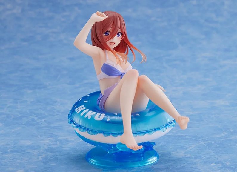 The Quintessential Quintuplets Miku Nakano Aqua Float Girls Prize Statue