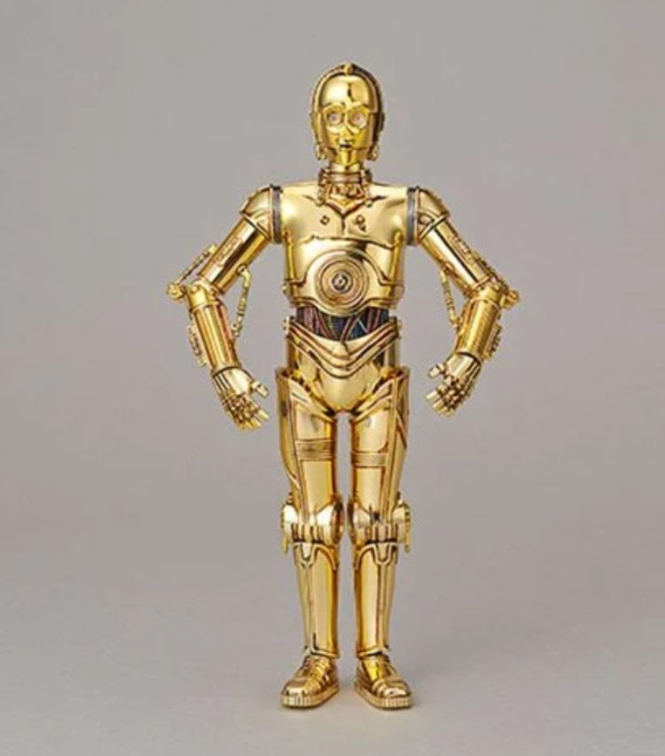 Star Wars C-3PO and R2-D2 1:12 Scale Model Kit Set