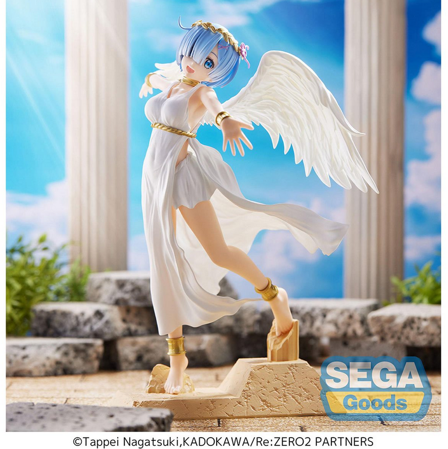 Re:Zero Starting Life in Another World Rem Super Demon Angel Luminasta Statue