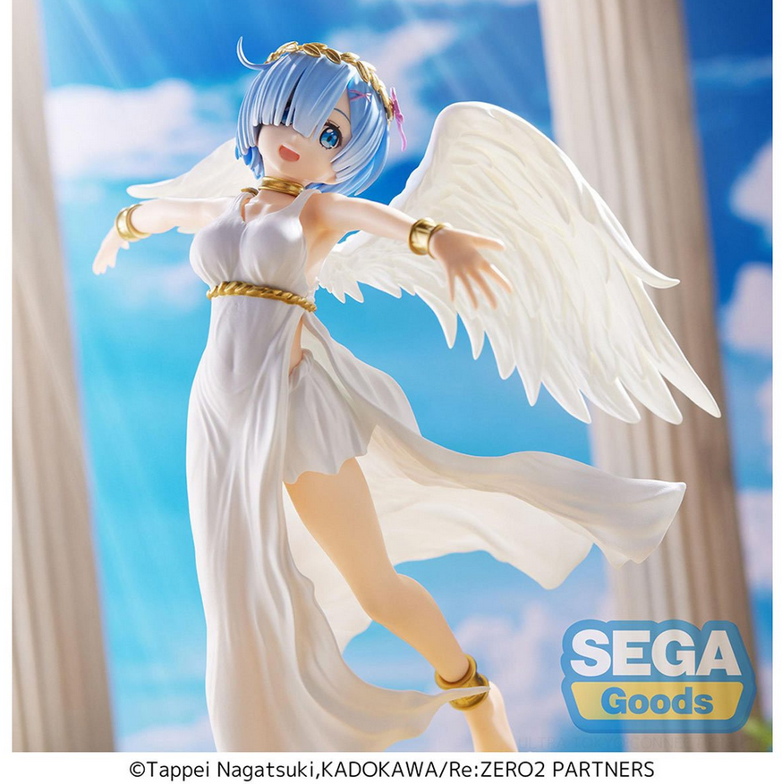 Re:Zero Starting Life in Another World Rem Super Demon Angel Luminasta Statue