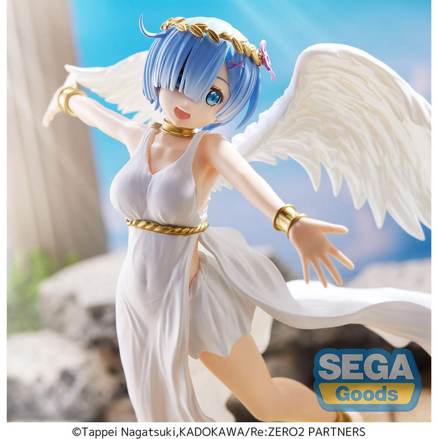 Re:Zero Starting Life in Another World Rem Super Demon Angel Luminasta Statue