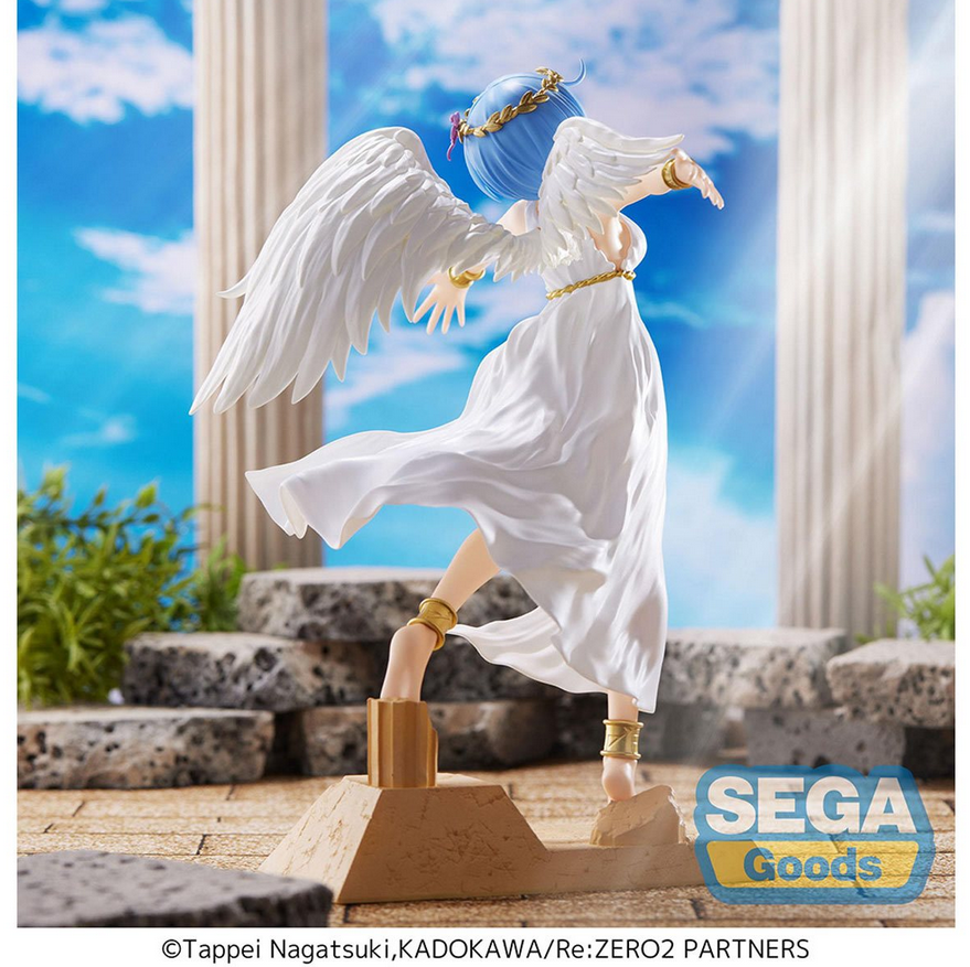 Re:Zero Starting Life in Another World Rem Super Demon Angel Luminasta Statue