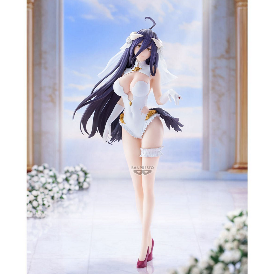 Overlord Albedo Wedding Version Glitter & Glamours Statue