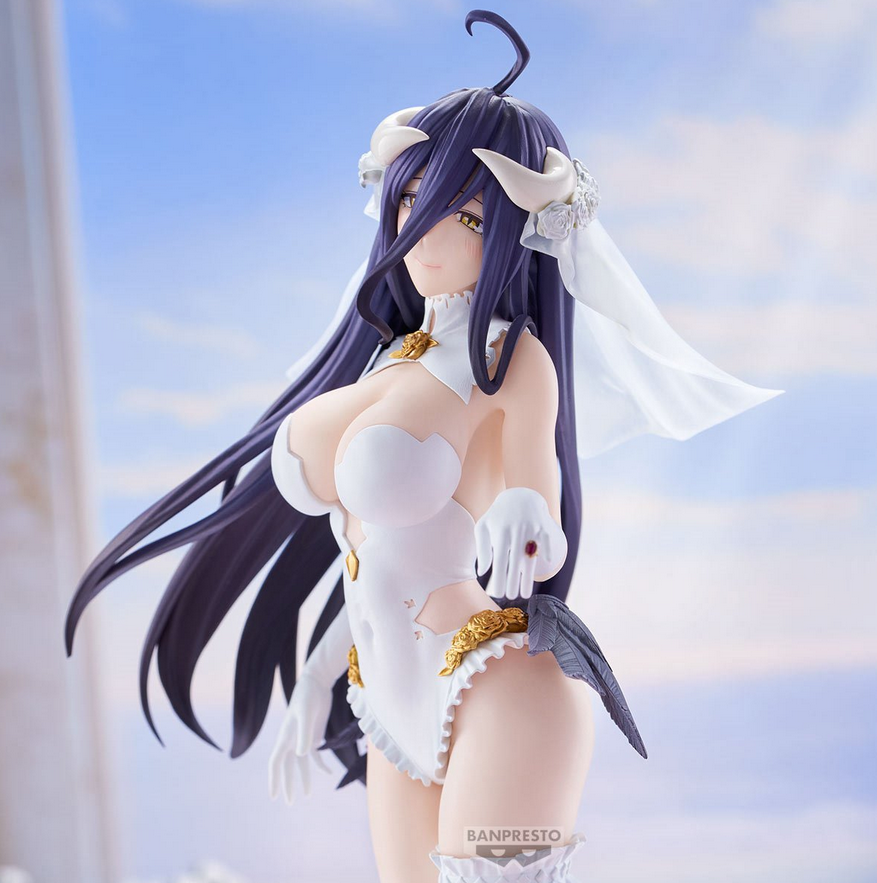 Overlord Albedo Wedding Version Glitter & Glamours Statue