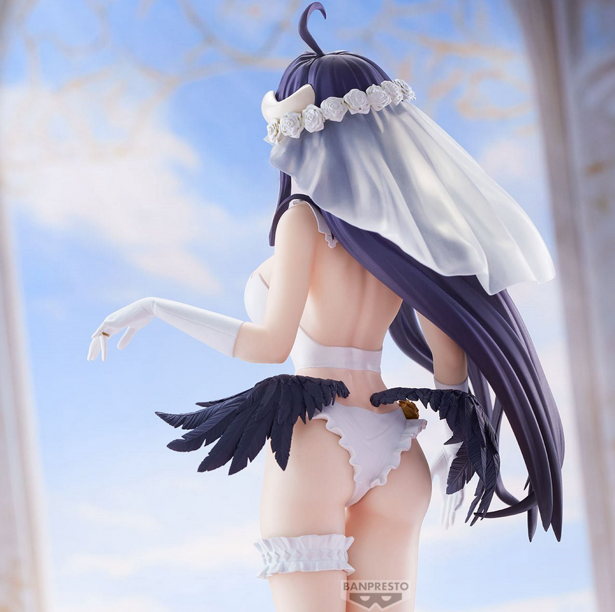 Overlord Albedo Wedding Version Glitter & Glamours Statue