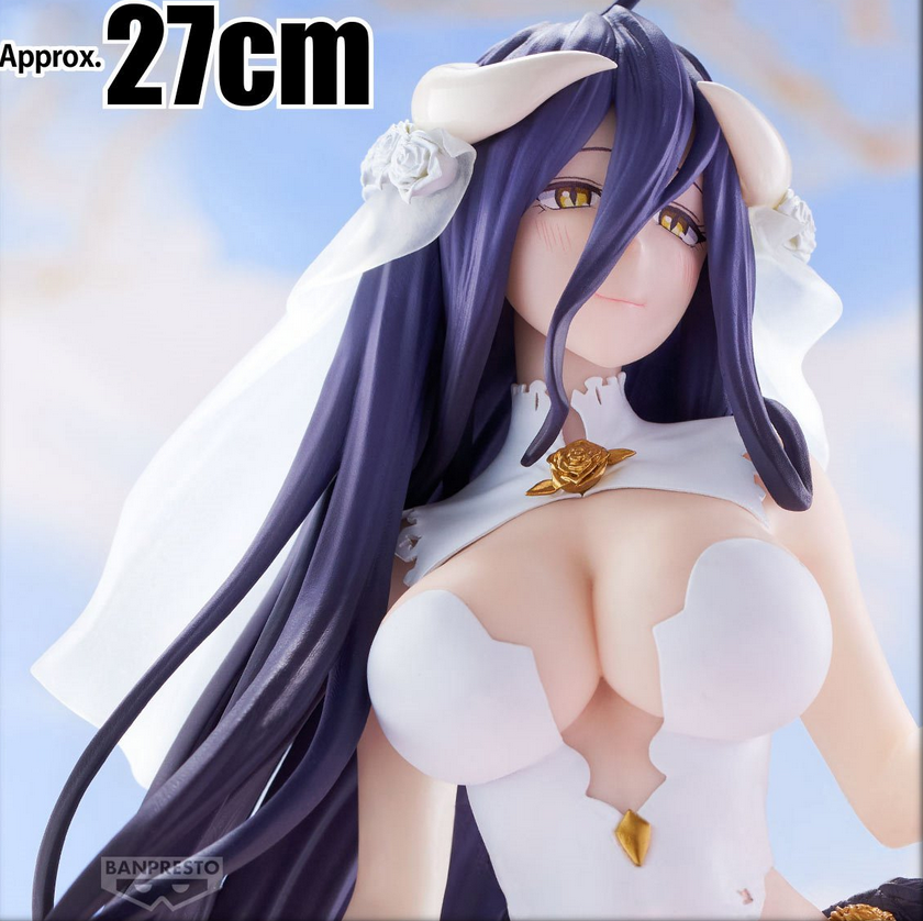 Overlord Albedo Wedding Version Glitter & Glamours Statue