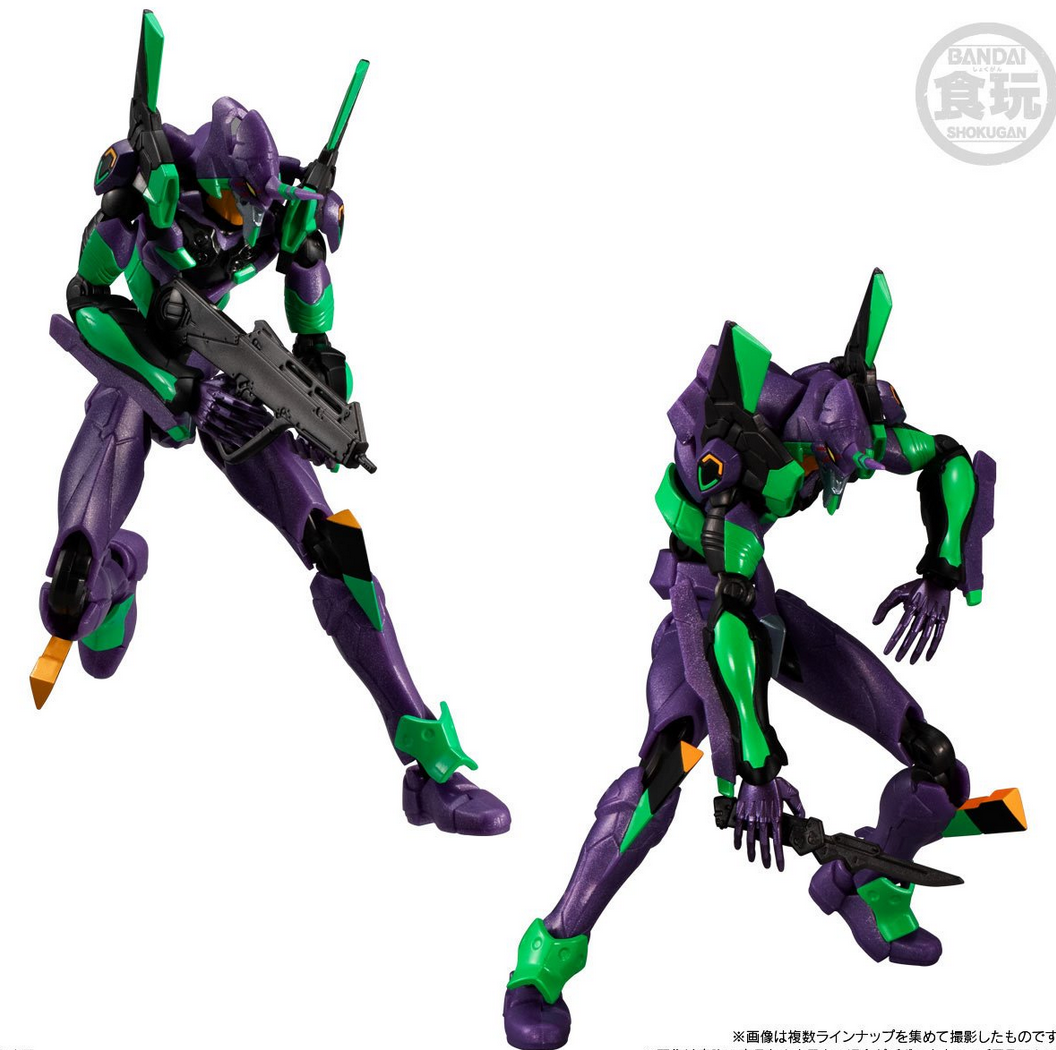 Neon Genesis Evangelion EVA Frame DX Rebuild Metallic Model Kit Case of 3