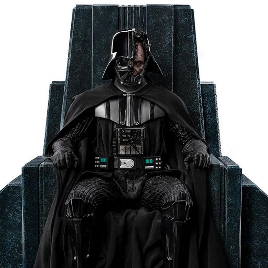 Star Wars: Obi-Wan Kenobi Darth Vader on Throne 1:10 Art Scale Limited Edition Statue