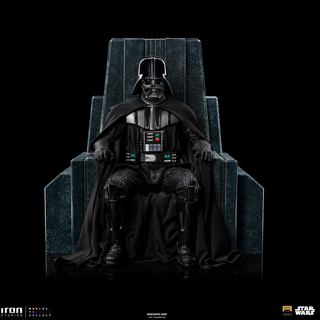 Star Wars: Obi-Wan Kenobi Darth Vader on Throne 1:10 Art Scale Limited Edition Statue