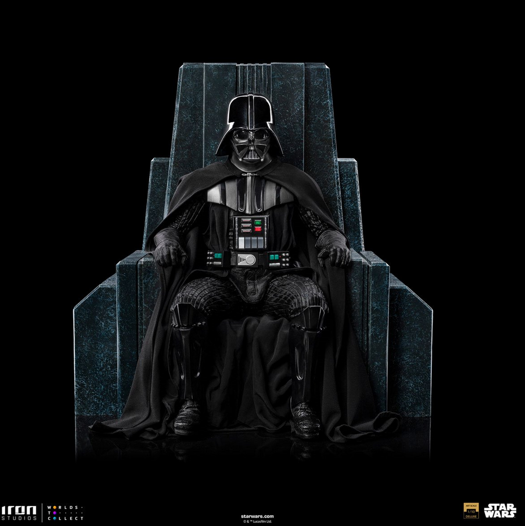 Star Wars: Obi-Wan Kenobi Darth Vader on Throne 1:10 Art Scale Limited Edition Statue