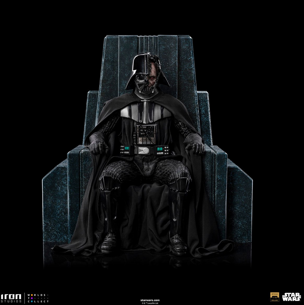 Star Wars: Obi-Wan Kenobi Darth Vader on Throne 1:10 Art Scale Limited Edition Statue