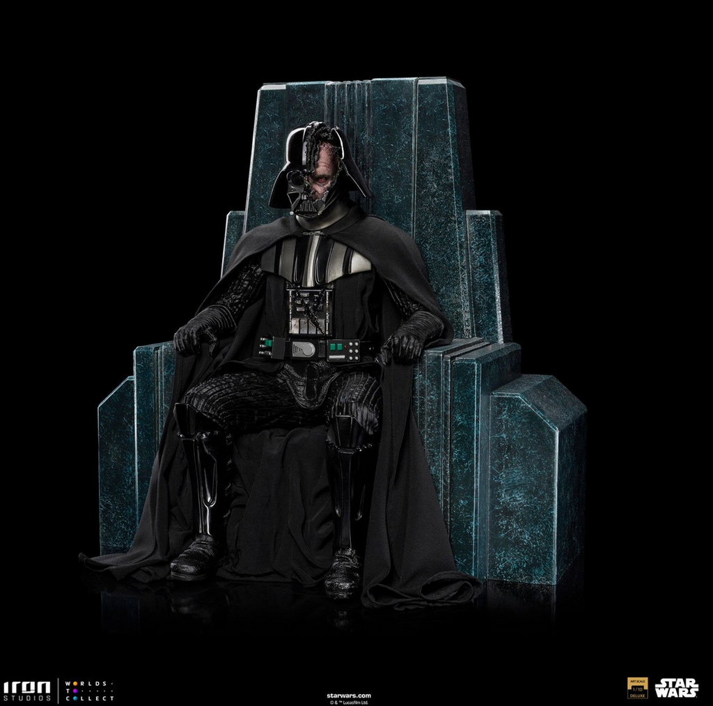 Star Wars: Obi-Wan Kenobi Darth Vader on Throne 1:10 Art Scale Limited Edition Statue