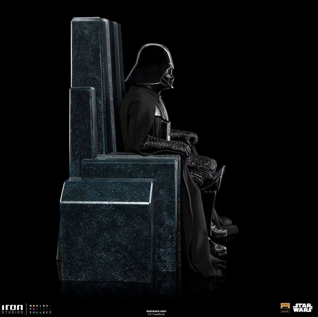 Star Wars: Obi-Wan Kenobi Darth Vader on Throne 1:10 Art Scale Limited Edition Statue