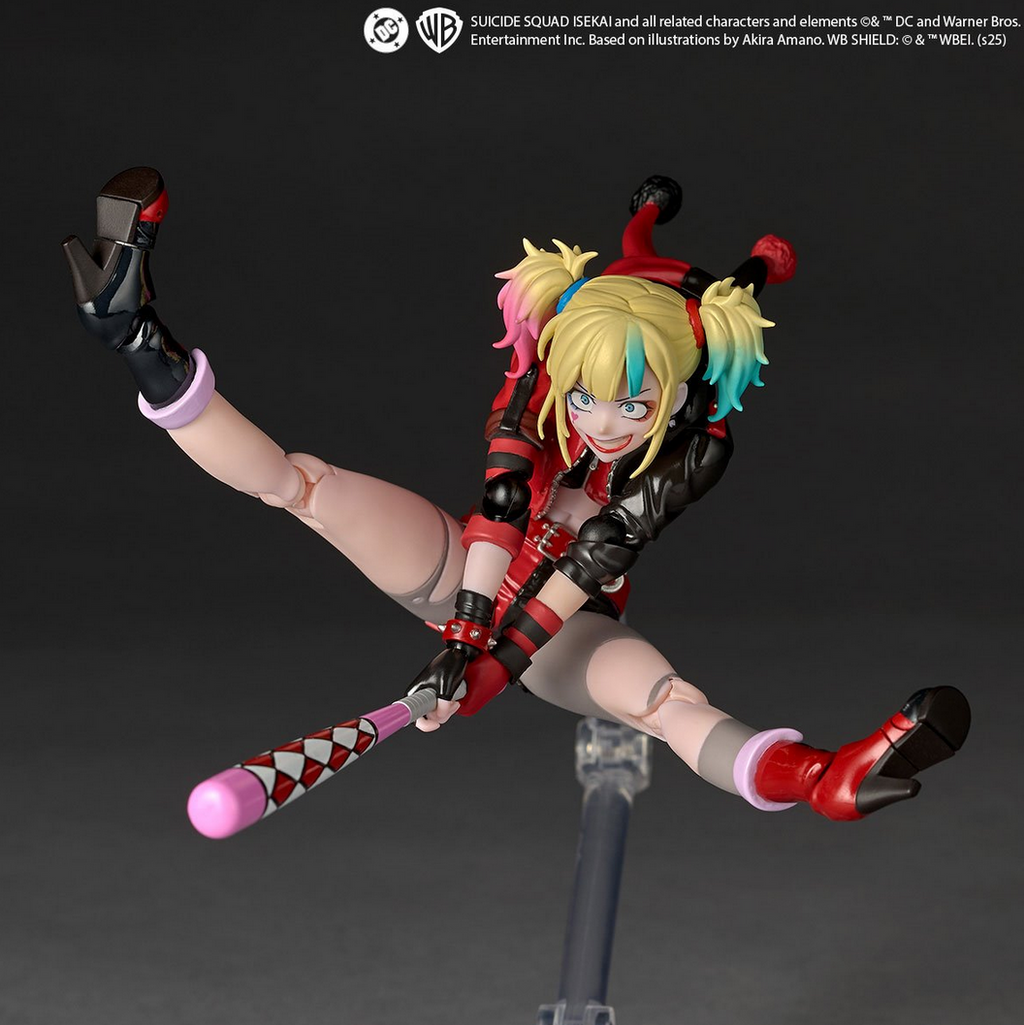 ***PRE ORDER***  Suicide Squad Isekai Harley Quinn Revoltech Amazing Yamaguchi Action Figure