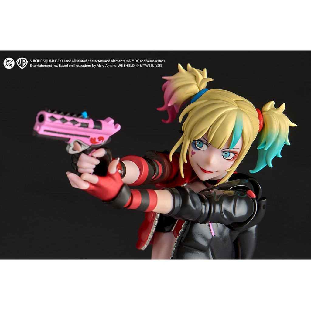 ***PRE ORDER***  Suicide Squad Isekai Harley Quinn Revoltech Amazing Yamaguchi Action Figure