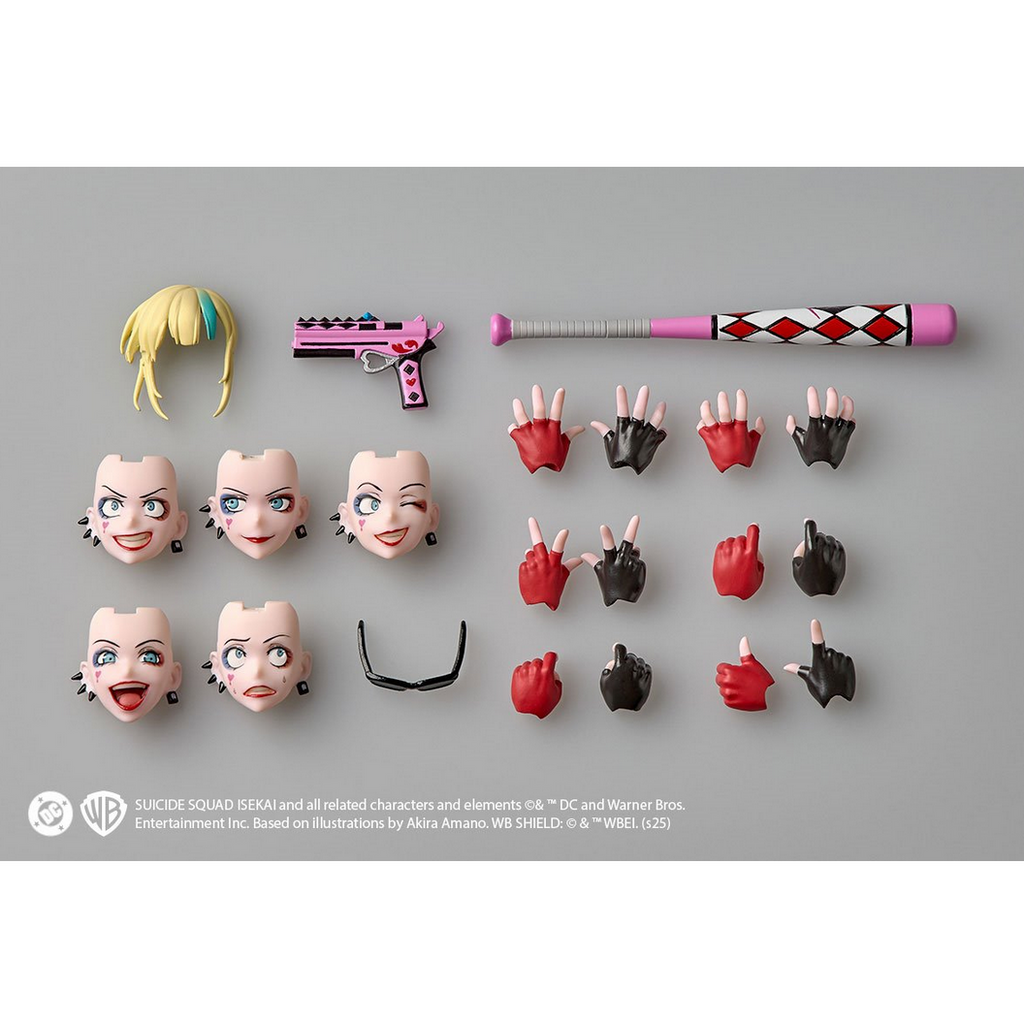 ***PRE ORDER***  Suicide Squad Isekai Harley Quinn Revoltech Amazing Yamaguchi Action Figure